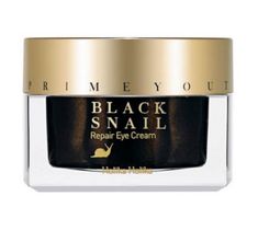 Holika Holika Prime Youth Black Snail Repair Eye Cream przeciwzmarszczkowy krem pod oczy ze śluzem ślimaka 30ml