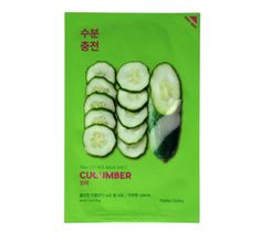 Holika Holika Pure Essence Mask Sheet-Cucumber maseczka do każdego typu cery odświeżająca 20 ml