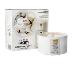 House Of Glam Modułowa Świeca zapachowa Cotton Clean 200 g