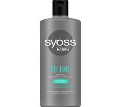 Syoss Men Volume Shampoo – szampon nadający objętość do włosów normalnych i cienkich (440ml)