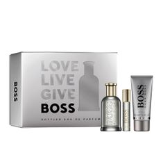 Hugo Boss Boss Bottled zestaw woda perfumowana spray (100 ml) + woda perfumowana spray (10 ml) + żel pod prysznic (100 ml)