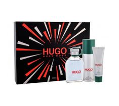 Hugo Boss Hugo Man zestaw woda toaletowa spray 125ml + dezodorant spray 150ml + żel pod prysznic 50ml