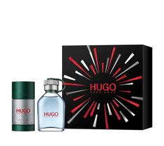 Hugo Boss Hugo Man zestaw woda toaletowa spray 75ml + dezodorant sztyft 75ml