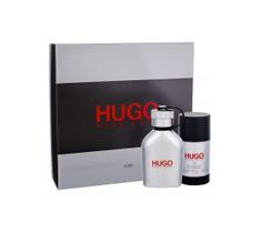 Hugo Boss Iced zestaw woda toaletowa spray 75ml + dezodorant sztyft 75ml