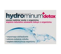 Hydrominum Detox suplement diety usuwający z organizmu nadmiar wody oraz toksyny 30 tabletek