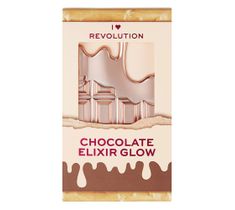 I Heart Revolution Chocolate Elixir Glow Mini (paleta rozświetlaczy 2.7 g)