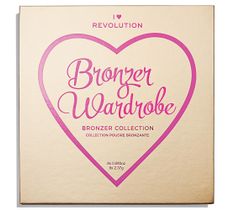 I Heart Revolution Wardrobe Bronzer – paleta bronzerów (8 x 2,37 g)