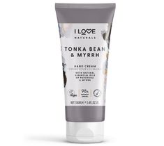 I Love Naturals Hand Cream krem do rąk Tonka Bean & Myrrh 75ml