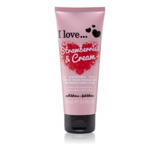 I Love Super Soft Hand Lotion krem do rąk Strawberries & Cream 75ml