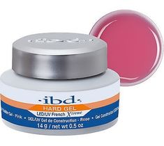 IBD Hard Builder Gel LED/UV żel budujący Pink 14g