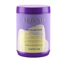 Inebrya Blondesse No-Yellow Mask maska do włosów blond rozjaśnianych i siwych (1000 ml)