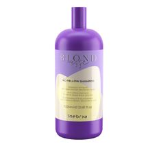 Inebrya Blondesse No-Yellow Shampoo szampon do włosów blond rozjaśnianych i siwych (1000 ml)