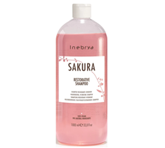 Inebrya Sakura Restorative Shampoo wzmacniający szampon do włosów (1000 ml)