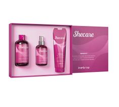 Inebrya Shecare Repair Kit zestaw Shampoo (300 ml) + Mask (250 ml) + Magic Spray (200 ml)