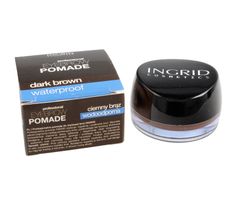 Ingrid Eyebrow Pomade pomada do stylizacji brwi nr 202 Dark Brown (5 g)