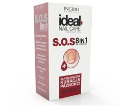 Ingrid Ideal Nail Care błyskawiczna kuracja do paznokci S.O.S 8in1 (7 ml)