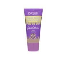 Ingrid Nude Face Natural Result Foundation podkład kryjący 22 Honey (30 ml)