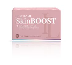 Instalash SkinBoost suplement diety na skórę włosy rzęsy i paznokcie 60 kapsułek