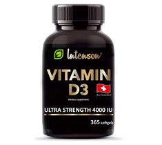 Intenson Witamina D3 4000 IU suplement diety (365 kapsułek)