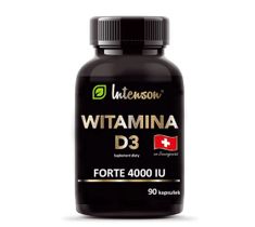 Intenson Witamina D3 4000 IU suplement diety (90 kapsułek)