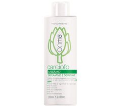 ioECO Artichoke Hair Balm rewitalizująca odżywka do włosów przetłuszczająych się z ekstraktem z karczocha 200ml