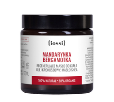 Iossi Mandarynka & Bergamotka regenerujące masło do ciała z olejem krokoszowym i masłem shea (120 ml)