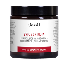 Iossi Spice of India regenerujące masło do ciała z olejkiem paczuli i olejem arganowym (120 ml)