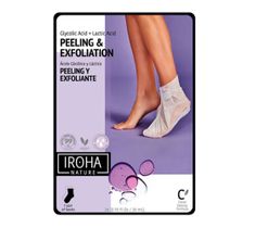 Iroha nature Peeling & Exfoliation Foot Mask złuszczająca maseczka do stóp w formie skarpet Lavender (2 x 20 ml)