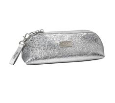 Isadora Silver Glam srebrna kosmetyczka