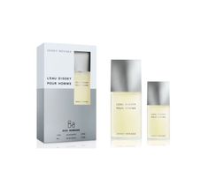Issey Miyake L'Eau d'Issey Pour Homme zestaw woda toaletowa spray 125ml + woda toaletowa spray 40ml