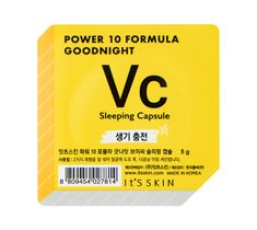 It's Skin Power 10 Formula Good Night Sleeping Capsule VC - dwufazowa maseczka całonocna w kapsułce 5 g