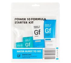 It's Skin Power 10 Formula GF Starter Kit zestaw GF Toner 52ml + GF Effector 12ml + GF Cream 35ml + GF Balancing Cleanser 35ml (1 szt.)