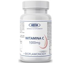 Jantar Witamina C 1000mg + Bioflawonoidy suplement diety 90 kapsułek