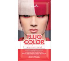 Joanna Fluo Color szampon koloryzujący w saszetce Czerwień 35 g
