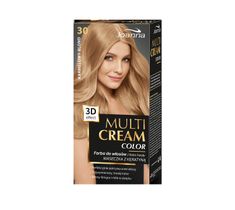 Joanna Multi Cream Color farba do każdego typu włosów nr 30 karmelowy blond (120 ml)