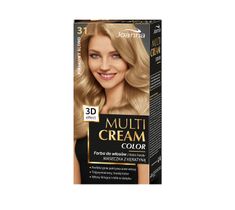 Joanna Multi Cream Color farba do każdego typu włosów nr 31 piaskowy blond 120 g