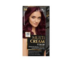 Joanna Multi Cream Color farba do każdego typu włosów nr 36 królewski burgund 120 ml
