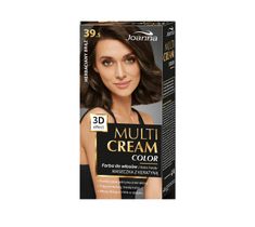 Joanna Multi Cream Color farba do każdego typu włosów nr 39.5 herbaciany brąz 120 ml
