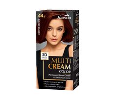 Joanna Multi Cream Color farba do każdego typu włosów nr 44.5 miedziany brąz 120 ml