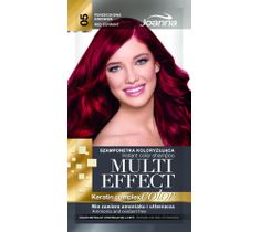 Joanna Multi Effect Color Keratin Complex szamponetka do każdego typu włosów 05 porzeczkowa czerwień 35 g
