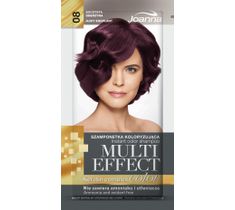 Joanna Multi Effect Color Keratin Complex szamponetka do każdego typu włosów 08 soczysta oberżyna 35 g
