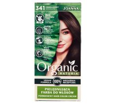 Joanna Naturia Organic pielęgnująca farba do włosów 341 Czekoladowy