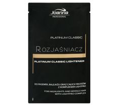 Joanna Professional Platinum Classic Lightener rozjaśniacz do włosów 40g