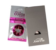 Joanna Ultra Color System szampon do włosów blond i siwych  odcień różowy (5 x 20 ml) 1 op.