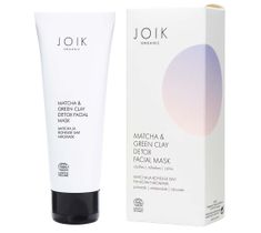 Joik Organic Matcha & Green Clay Detox Facial Mask detoksykująca maska oczyszczająca do twarzy (75 ml)