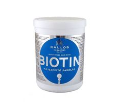 Kallos Biotin Beautifying Hair Mask upiększająca maska do włosów słabych i pozbawionych blasku (1000 ml)