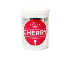 Kallos Cherry Conditioning Mask With Cherry Seed Oil kondycjonująca maska z olejem z pestek czereśni do włosów zużytych (1000 ml)