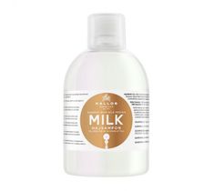 Kallos Milk Shampoo With Milk Protein szampon z wyciągiem proteiny mlecznej do włosów suchych i zniszczonych 1000ml