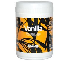 Kallos Vanilla Shine Hair Mask nabłyszczajaca maska waniliowa do włosów suchych 1000ml