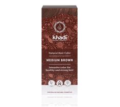 Khadi Natural Hair Colour henna do włosów Średni Brąz (100 g)